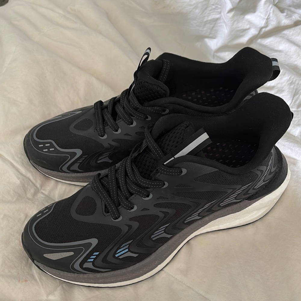 Stylish Black and Gray Running Shoes